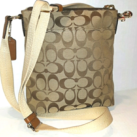 NWOT COACH North South Snakeskin Embossed X-body - Picture 6 of 16